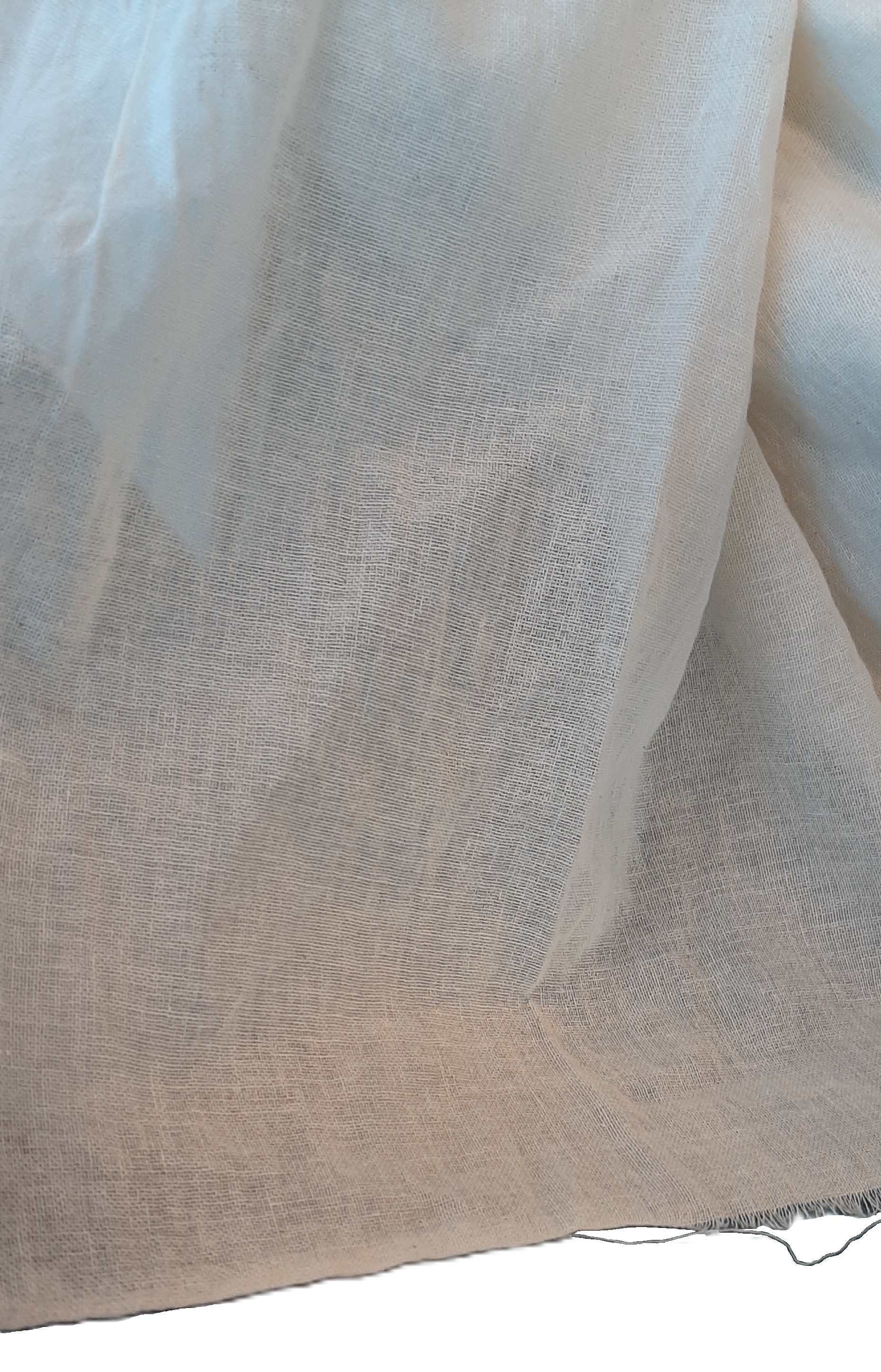 Kaasdoek creme 160 cm - 100mtr/rol