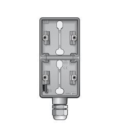 wandcontactdoos onderbak 2v 1x M20 hydro