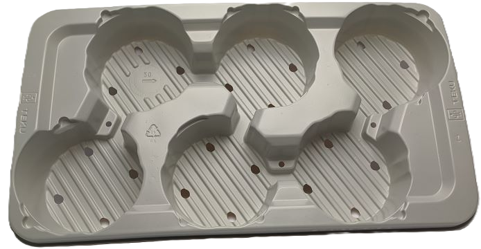 Teku tray ST3156-17/6D recy grijs 980/pl