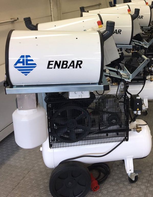 Enbar mobiel enkel 400V incl. compressor