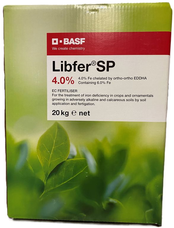 Libfer SP ijzer 6% EDDHA(4,0% O/O) 20kg