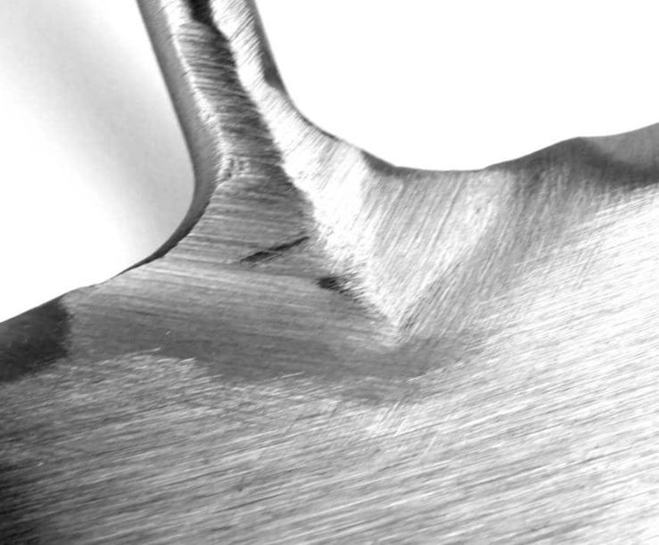 schoffel 17,5cm rvs 155cm steel