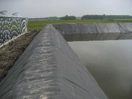 vijver rubberen folie 1,14mm per m²