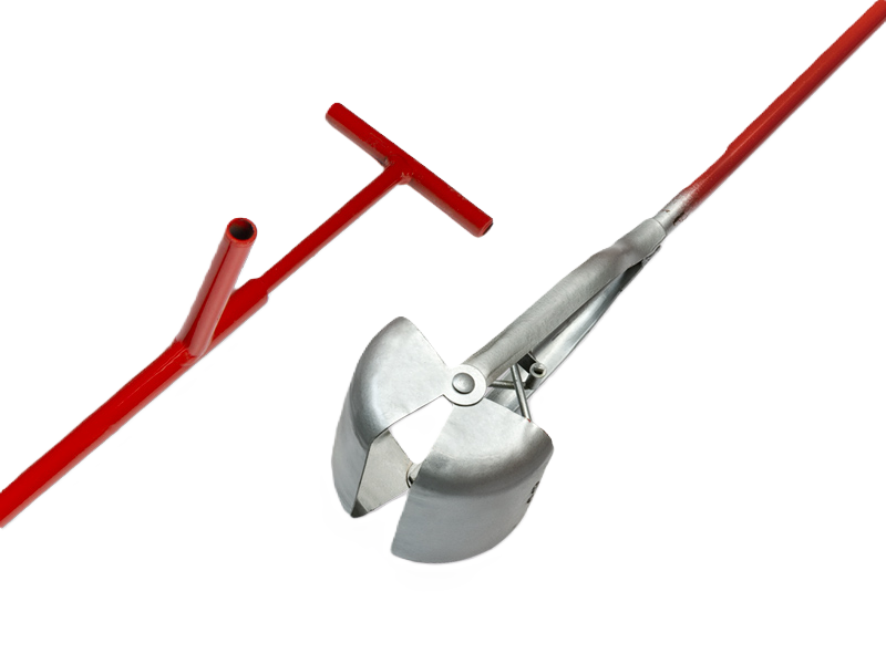 putschep 15cm afgerond , lengte 150cm