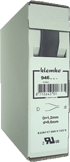 krimpkous zwart 3,2mm 15m/rol