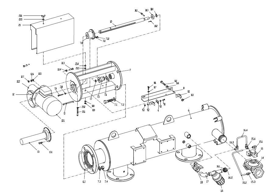 filter SAF drive-shaft bushing T1346