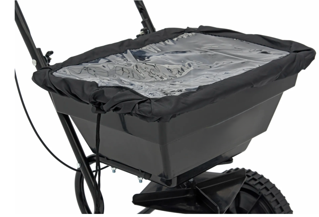 zout/kunstmeststrooier roteer 30kg zwart