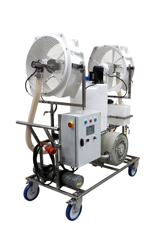 powerfogger TB60D 2-trapspomp 400V 20Amp