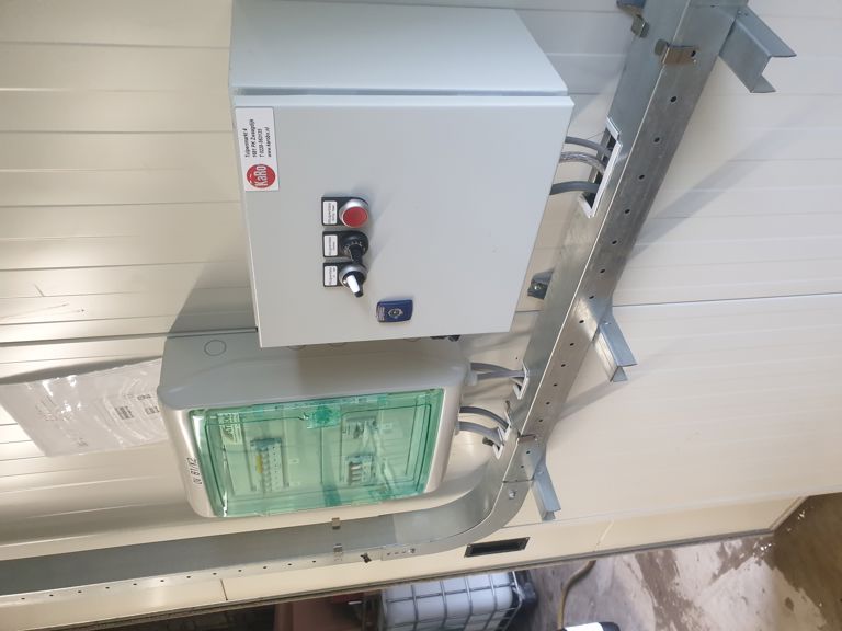 ruimte afzuiging incl. schakelkast