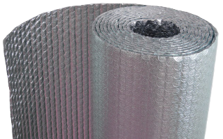 noppenfolie alu 125cm 25mtr (-20gr+80gr)