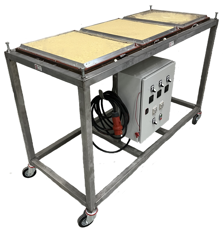 zwavelverdamper 3 platen 400V