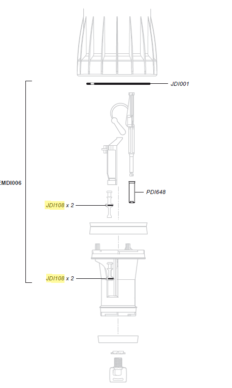 Dosatron O-ring motor D3 10%