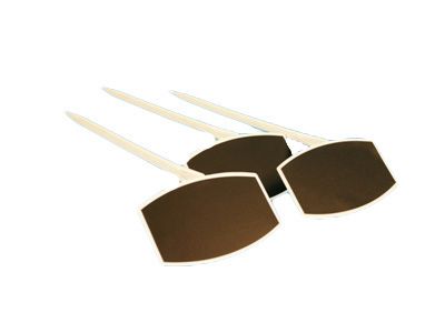 plaatetiket 45x16x10cm wit/krijt