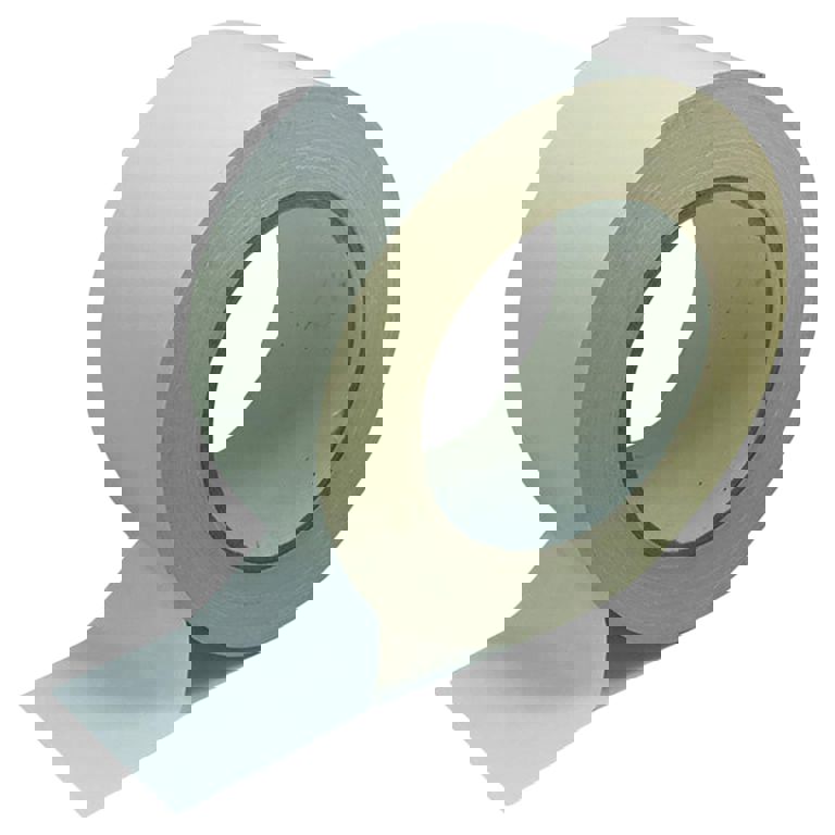 Duct tape 50mm wit 25m/rol