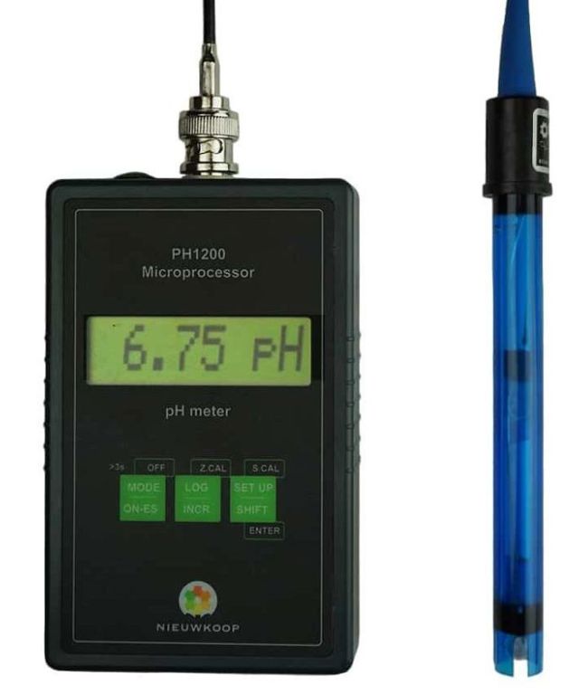 EC/pH-meter in koffer