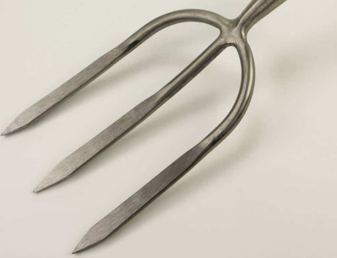 rooigreep 3-tand rvs 42cm steel