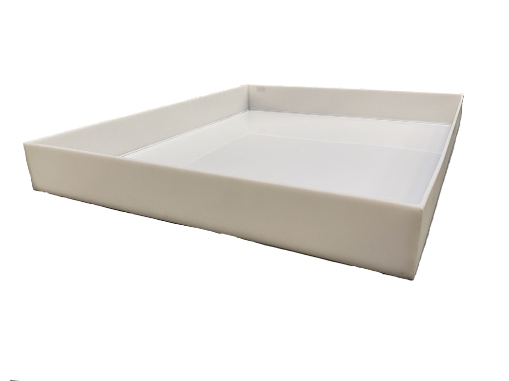 hdpe lekbak 1350x1100x150mm wit