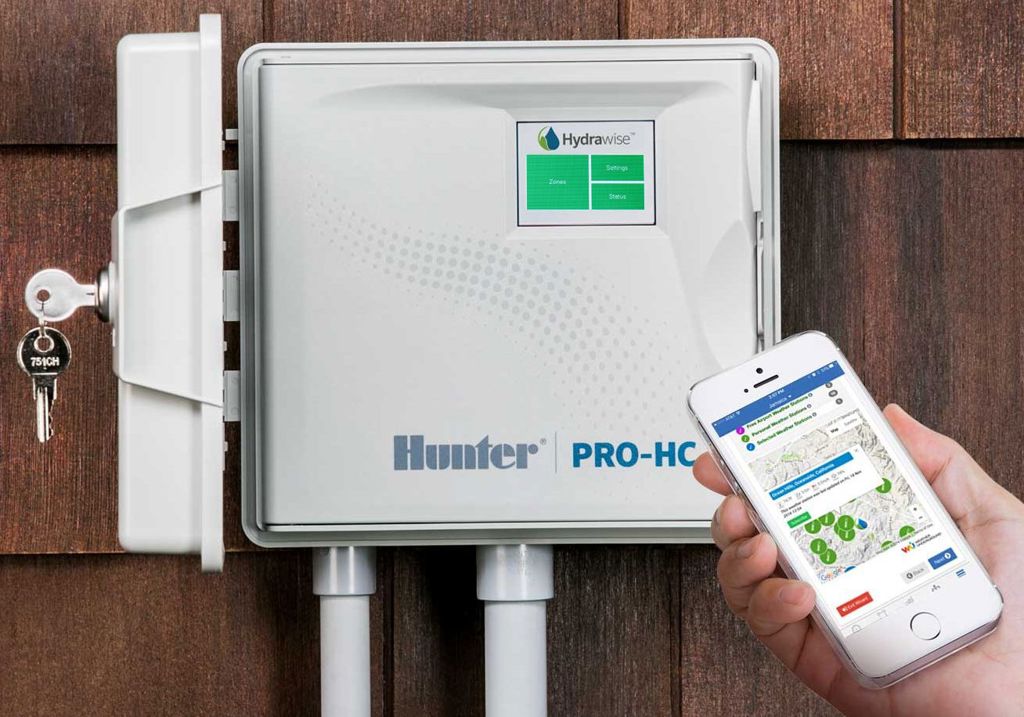 regenautomaat Hunter PHC601 6kraans WiFi