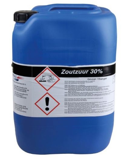 zoutzuur 30% 20L/23kg