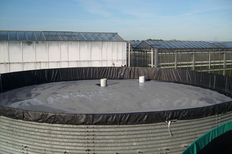 silofloat drijfzeil silo pe300 ø880cm