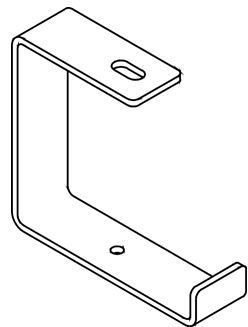 ophangbeugel tbv kabelgoot 70mm