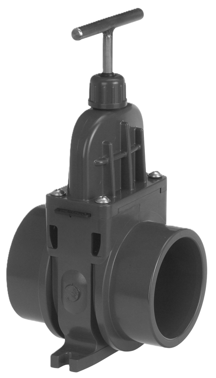 pvc schuifafsluiter 125mm