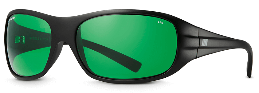 bril groen, heel montuur, Operator LED