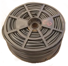 bindbuis 5mm zwart 250m/haspel