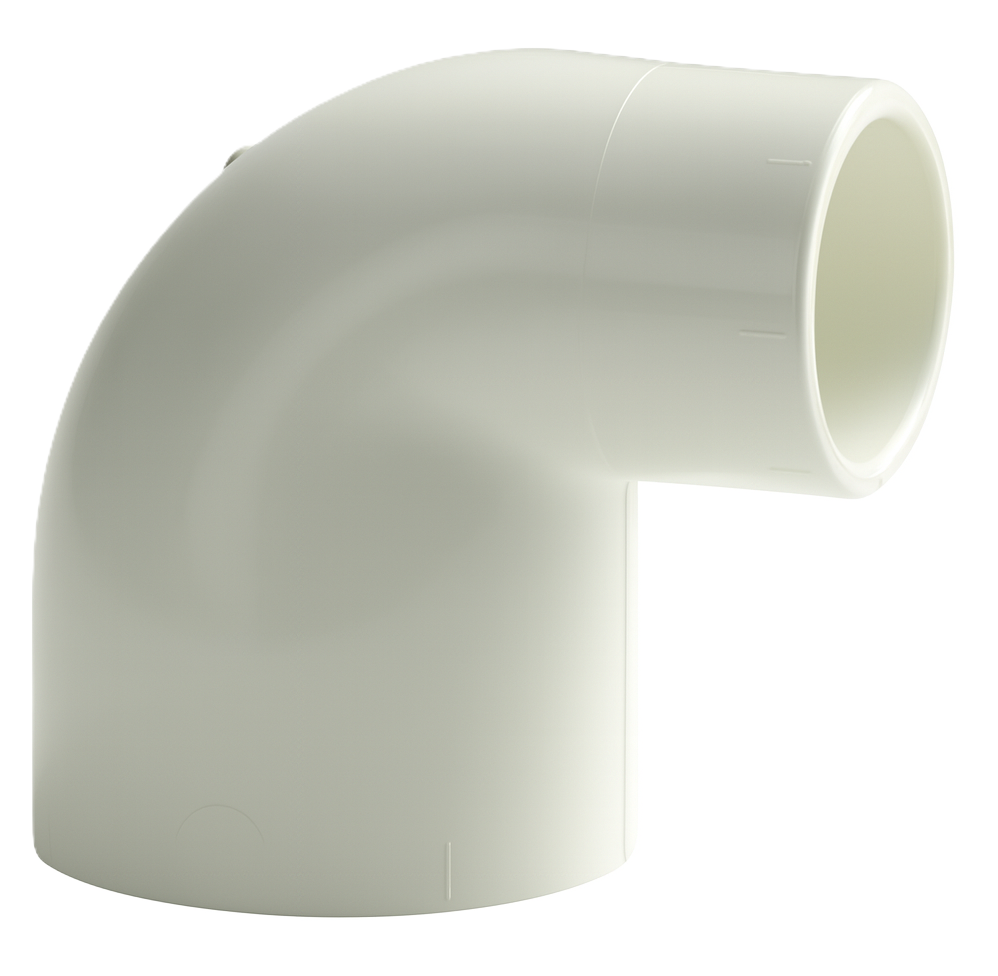 wit pvc knie 90° 50x32 10bar
