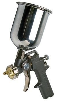 verfpistool met beker