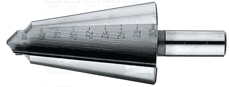 plaatboor nr. 7 6-30mm 13-traps