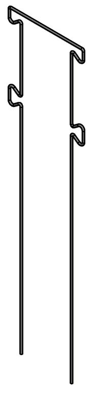 pioen-touw-steun 900x300x6mm 4 oortjes