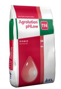 Agrolution 114 10-10-40+TE, pH Low  25kg