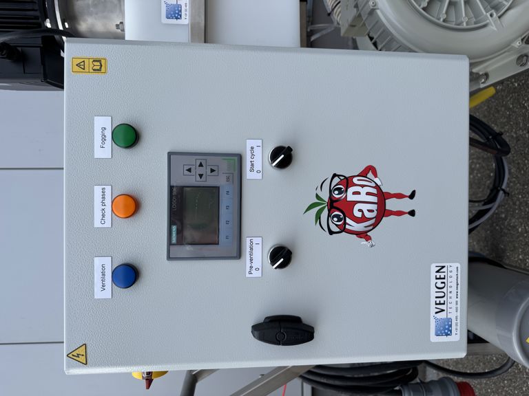 powerfogger TB10 vacuumpomp 400V 16Amp