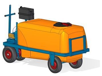 frame+slang tbv H450 1/2  recht Georgia