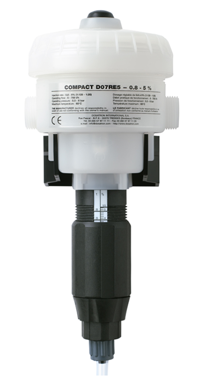 Dosatron D07RE5 0,8-5,5% 0,7 m³/h pvdf