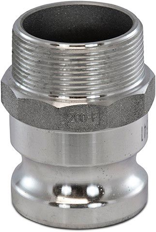 rvs koppeling kamlock V-deel F 1¼" bu