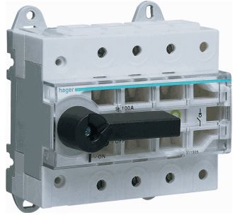 werkschakelaar 125A 30kW 400V 4p HA