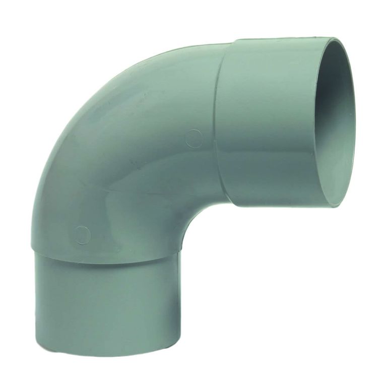 rwa bocht 87° 70mm lijm-verjongd