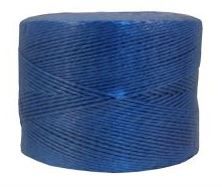 touw poly blauw 2/800  6 balen à 2kg