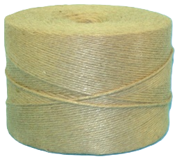 touw jute 6drs 3kg/rol