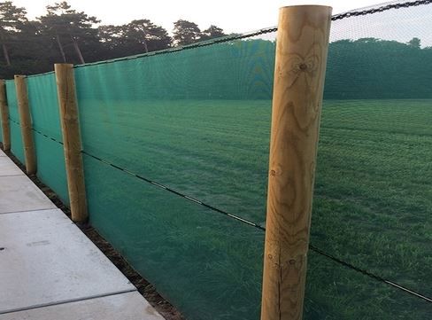 windbreekgaas Quadra 105ME 6x100m groen