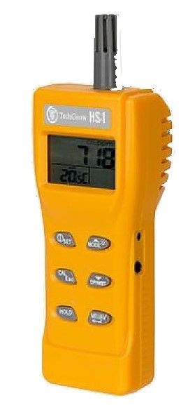 draagbare Co2 en temperatuur meter