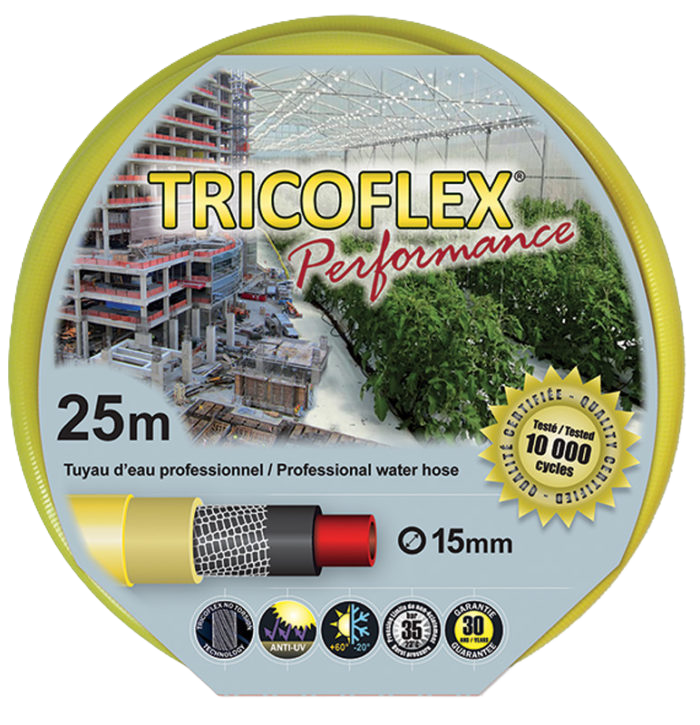 pvc slang Tricoflex 5/8" 15-20,8mm 25m