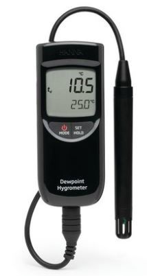 Draagbare thermohygrometer + sonde