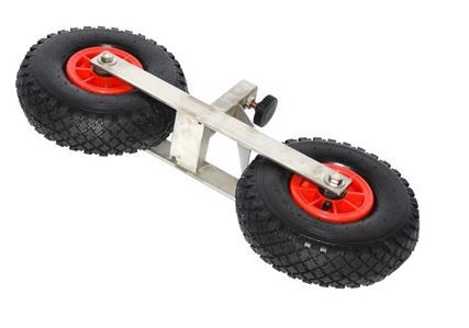 onderstel luchtbandw. 2-wiel acht. elk.