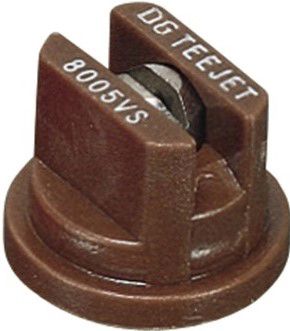 vlakstraaltip DG8005 rvs bruin