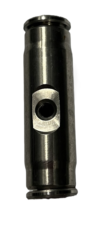 rvs 303 fitting dubbele nozzle 180g 3/8"