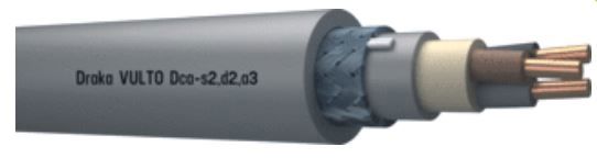 kabel YMvK-as Dca 3x1,5mm² 100m/rol