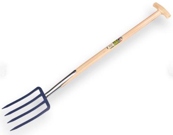 spitvork 4 tands 85cm steel